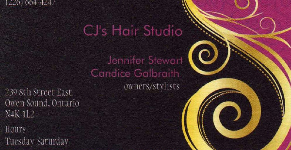 CJ'S HAIR STUDIO