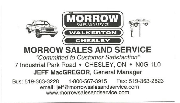 MORROW SALES AND SERVICE