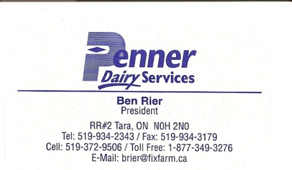 Penner Dairy Services
