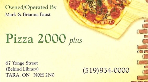 Pizza 2000 plus - Tara