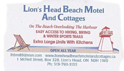 Lions Head Beach Motel