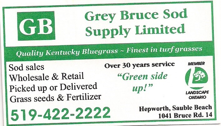 Grey Bruce Sod Supply Limited