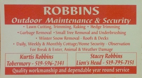 Robbins Outdoor Maintenance & Security