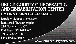 Brock McDonald - Bruce County Chiropractic and Rehabilitation Centre