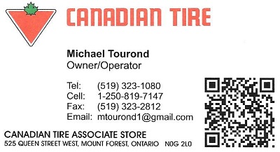 Canadian Tire Mount Forest