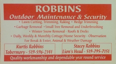 Robbins Outdoor Maintenance & Security