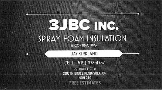 3JBC INC spray foam insulation