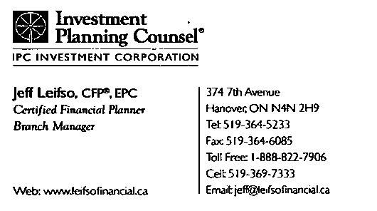 Investment Planning Counsel Jeff Leifso