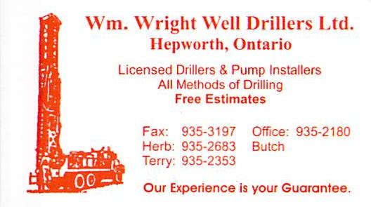 Wm. Wright Well Drillers Ltd.